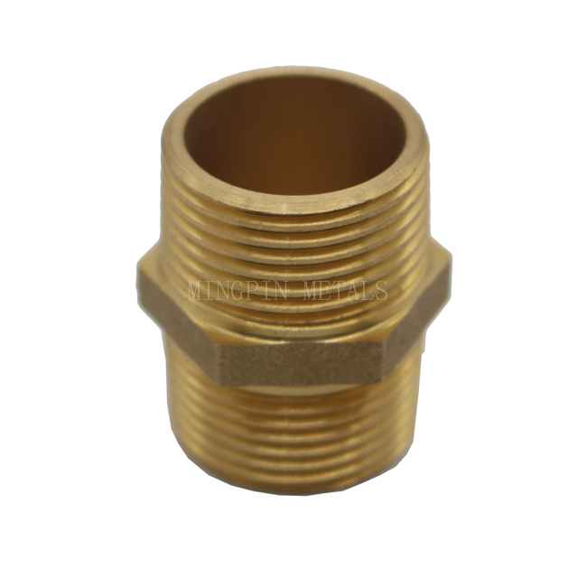 Brass Double Nipple